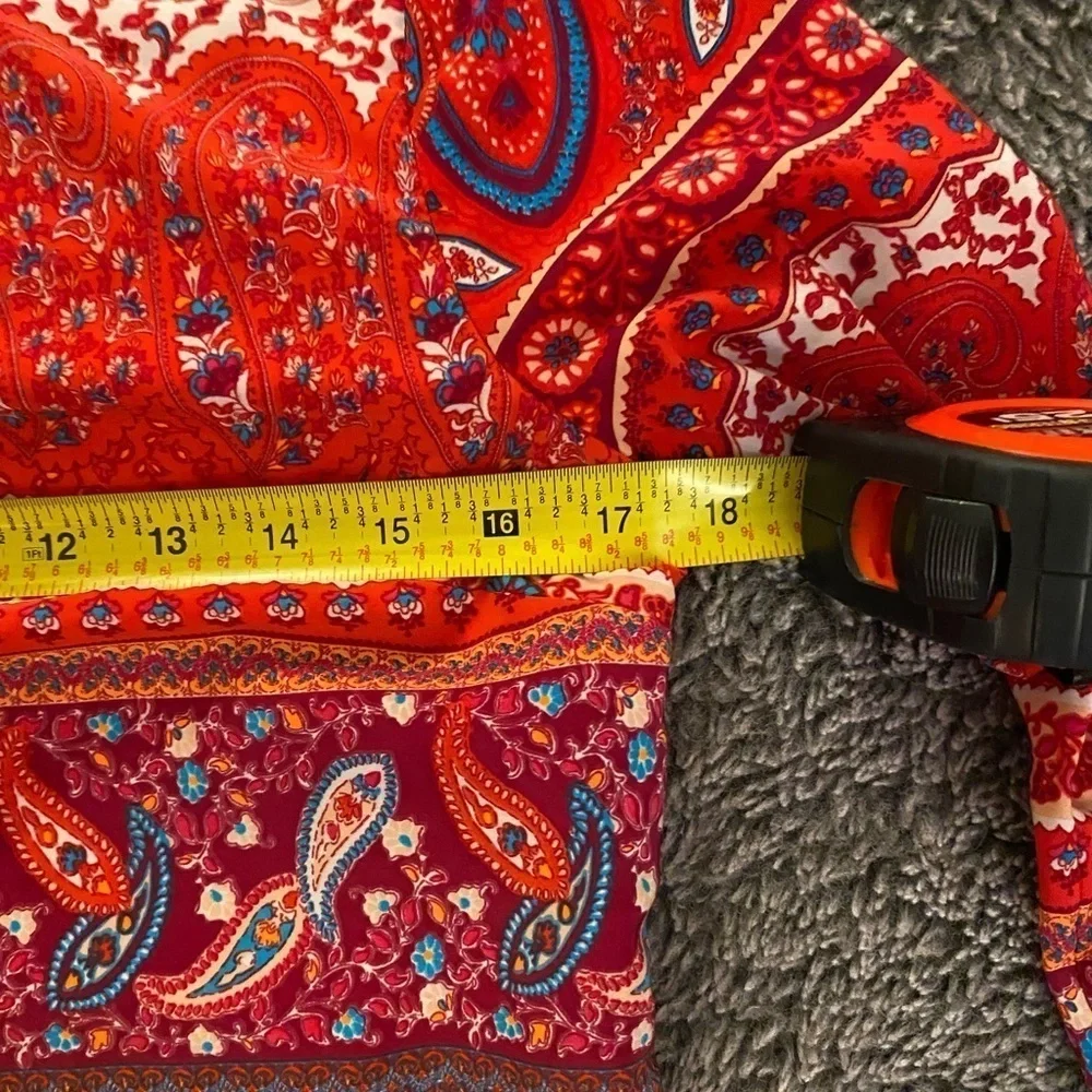 OLD NAVY Women’s Hot Pink Paisley Shift Dress